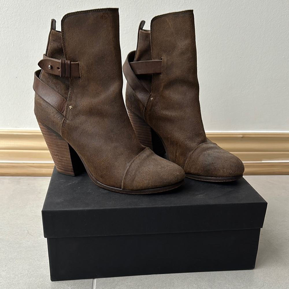 Rag & Bone Brown Heeled Boots
